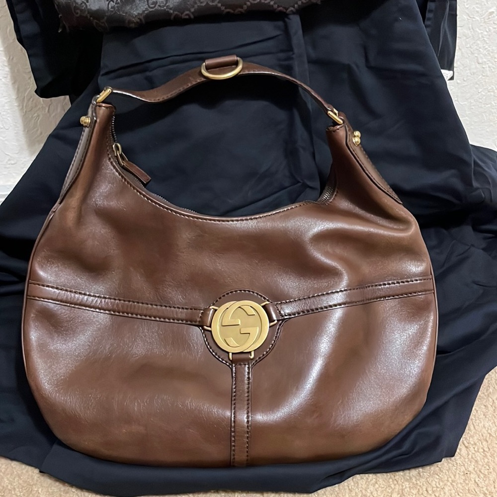 Gucci large brown bag